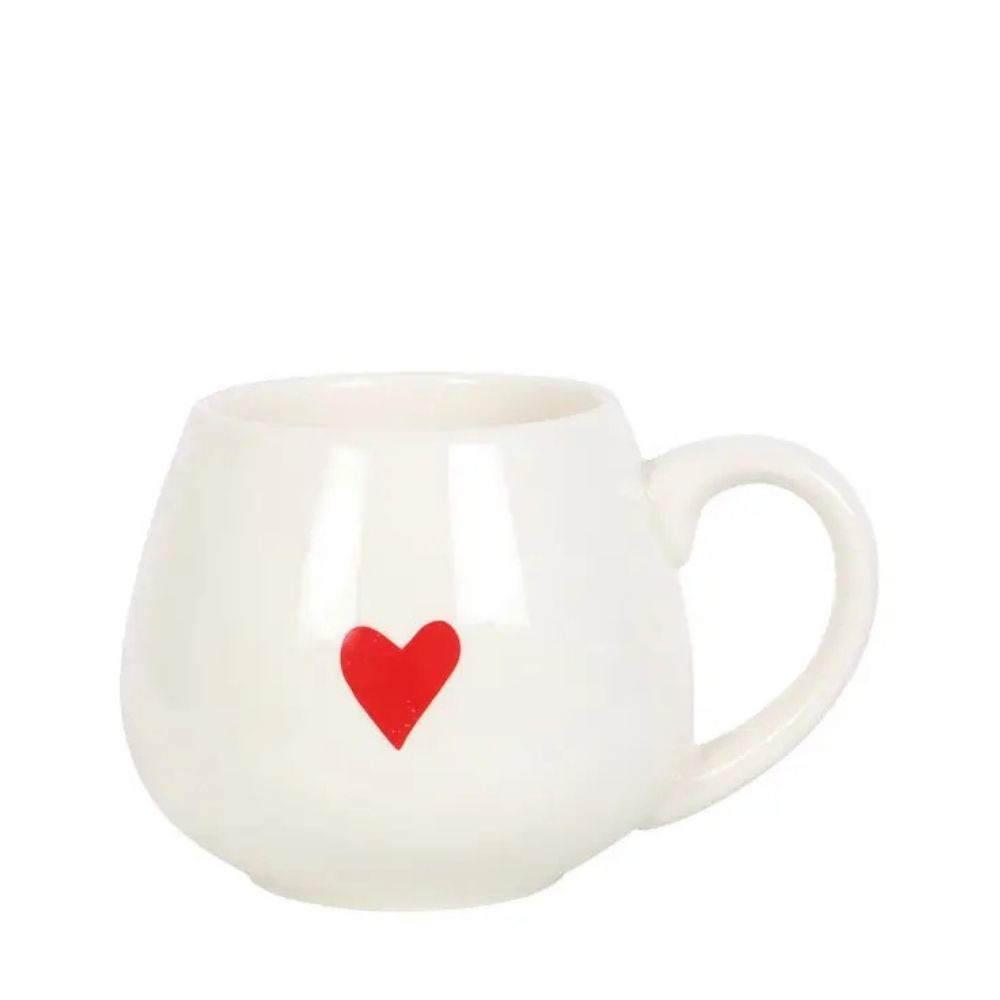 "Love Heart Hidden Message" Tasse 