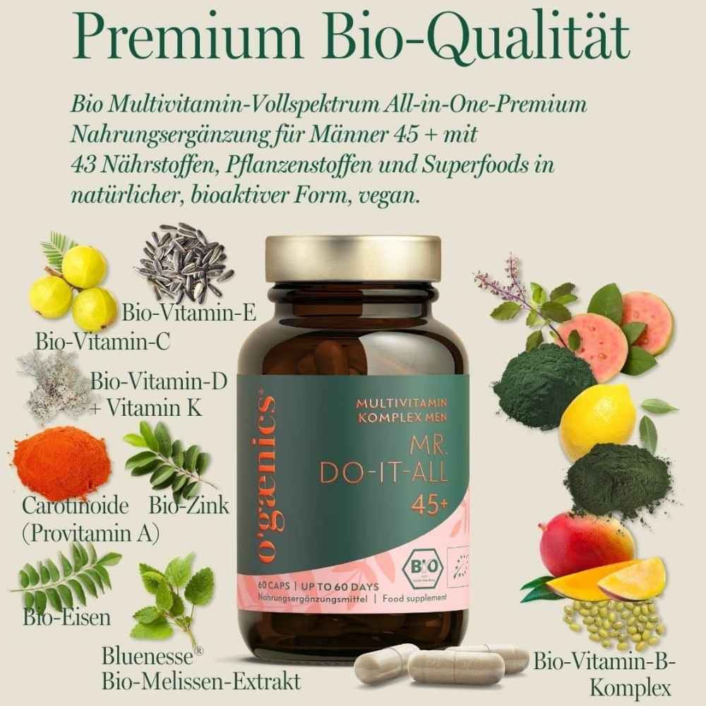 Mr. Do-it-all 45+ Bio-Multivitamin