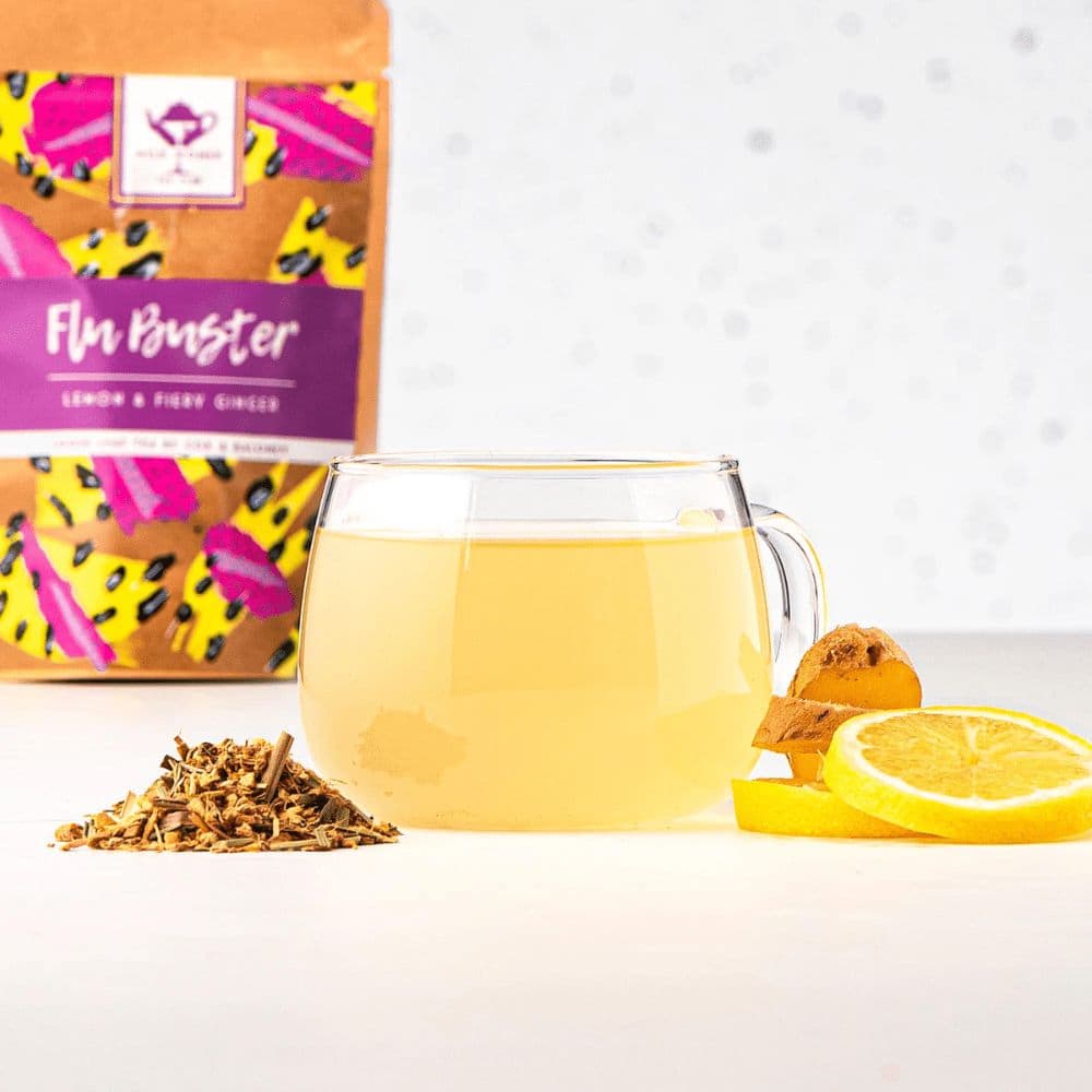 Flu Buster Tea Lemon & Fiery Ginger