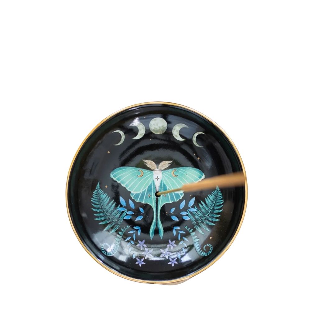 "Luna Moth" smoking plate