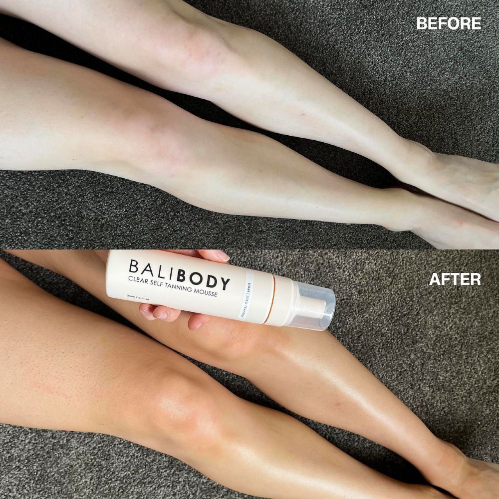 Clear Self Tanning Mousse Light 