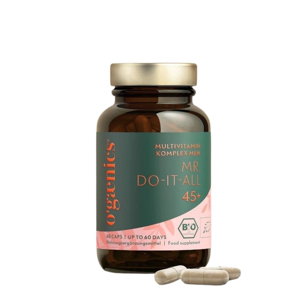 Mr Do-it-all 45+ organic multivitamin