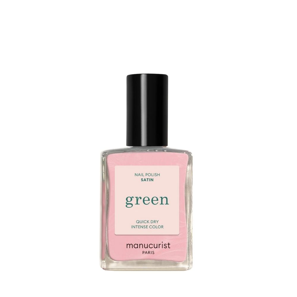 Green Nail Polish Satin