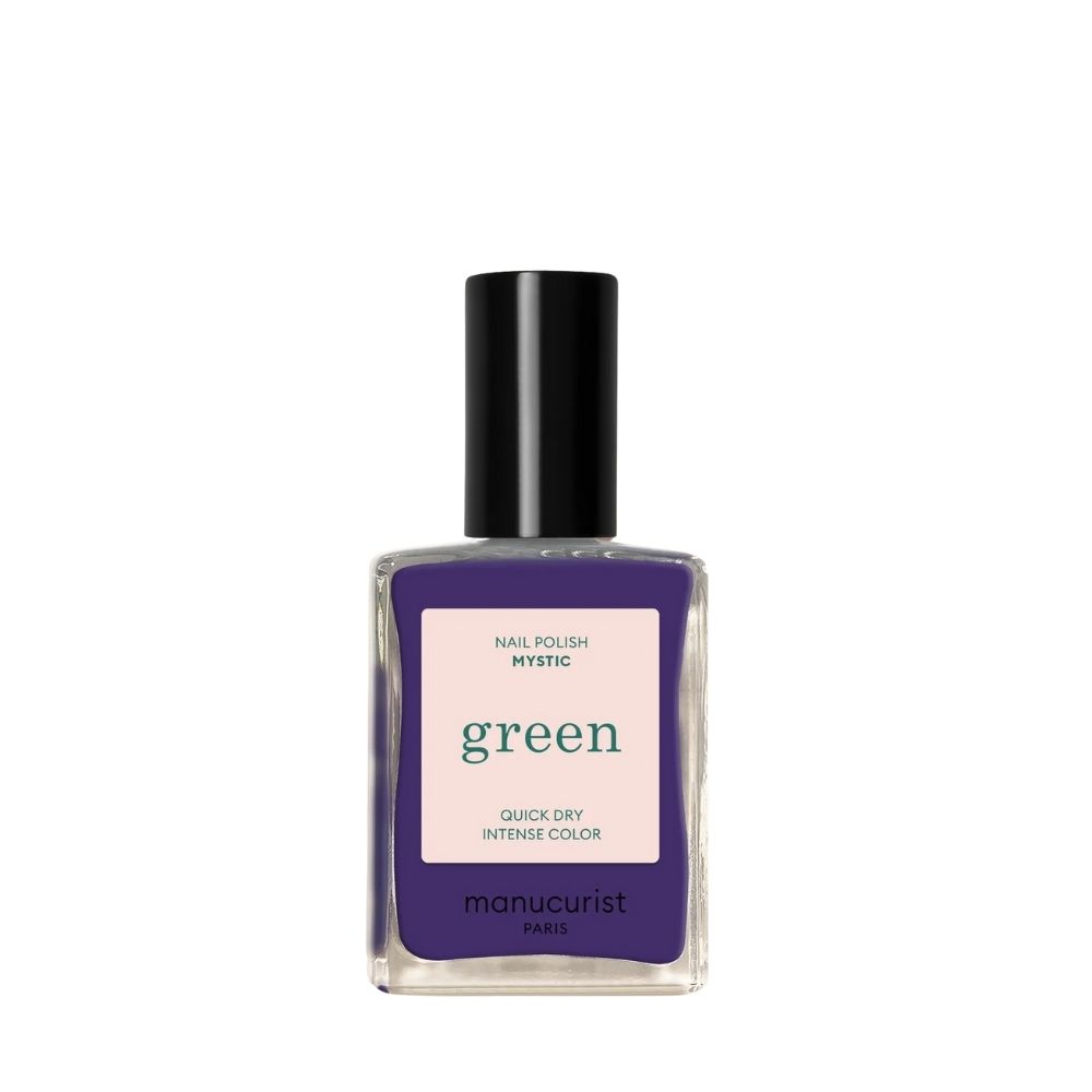 Green Nail Polish Mystic