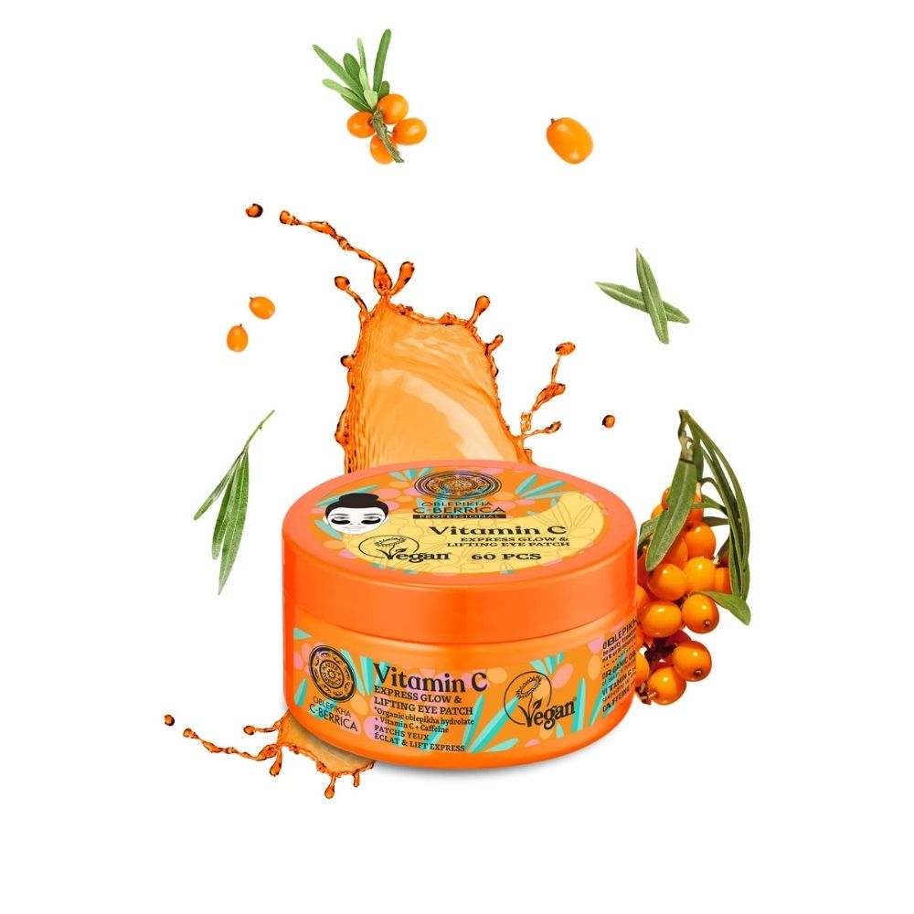 Oblepikha C-Berrica Express Glow and Lifting Vitamin C &amp; Caffeine Eye Patch