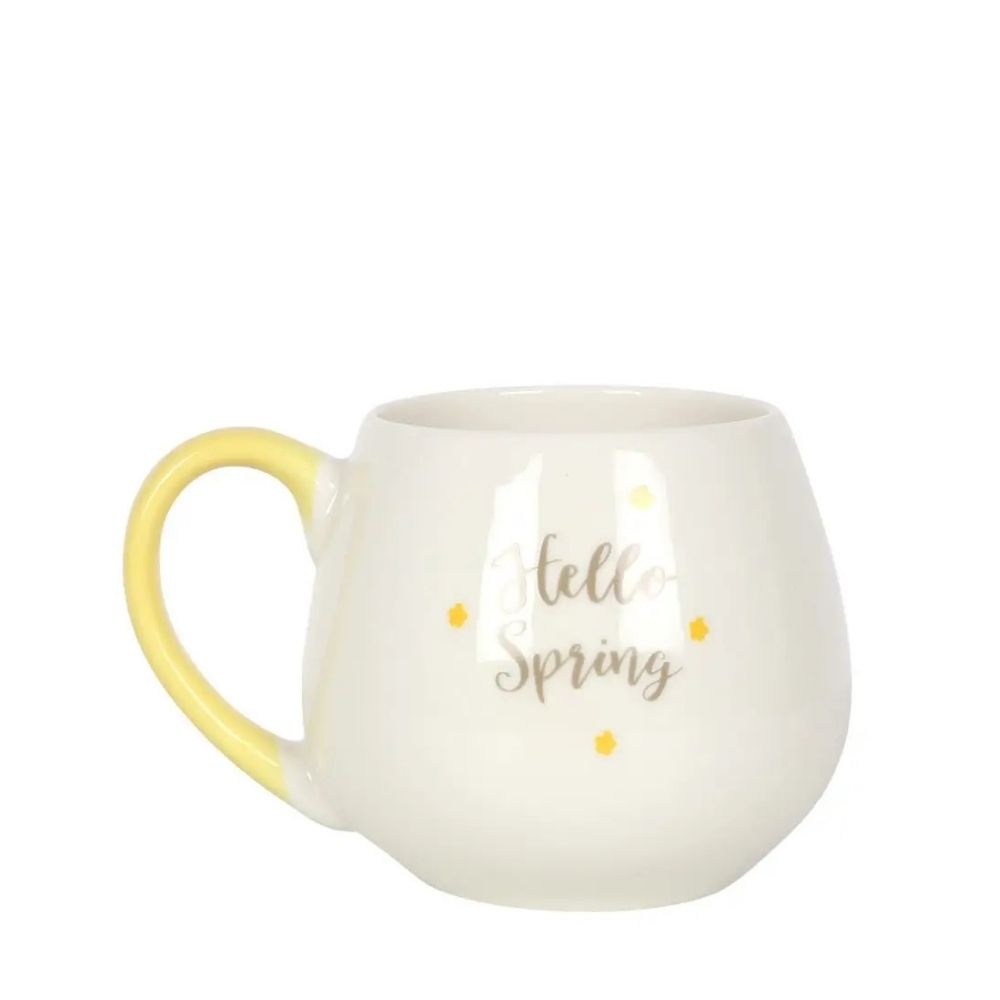 "Hello Spring" mug