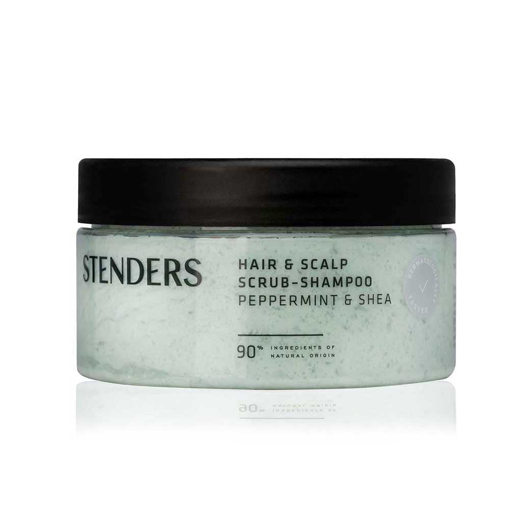 Hair & Scalp Scrub Shampoo Peppermint & Shea Butter