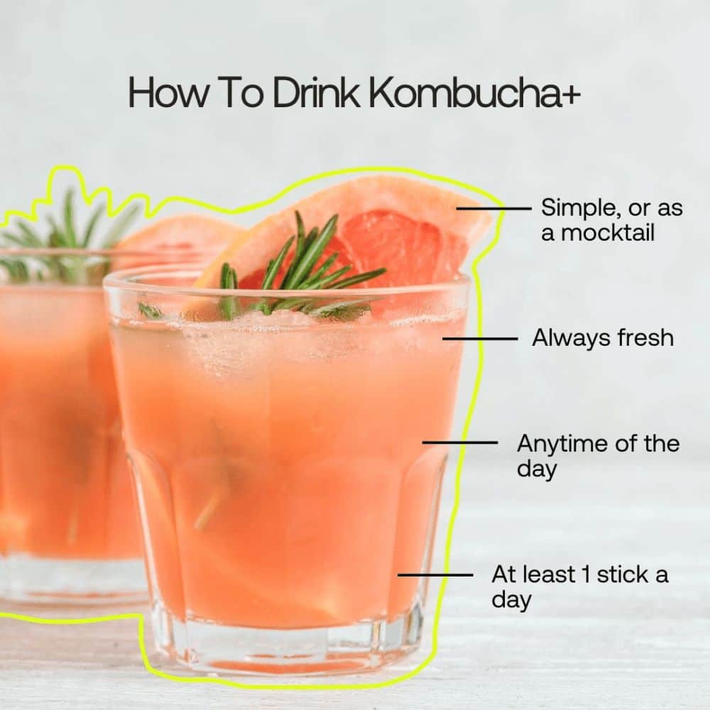 Kombucha+ grapefruit