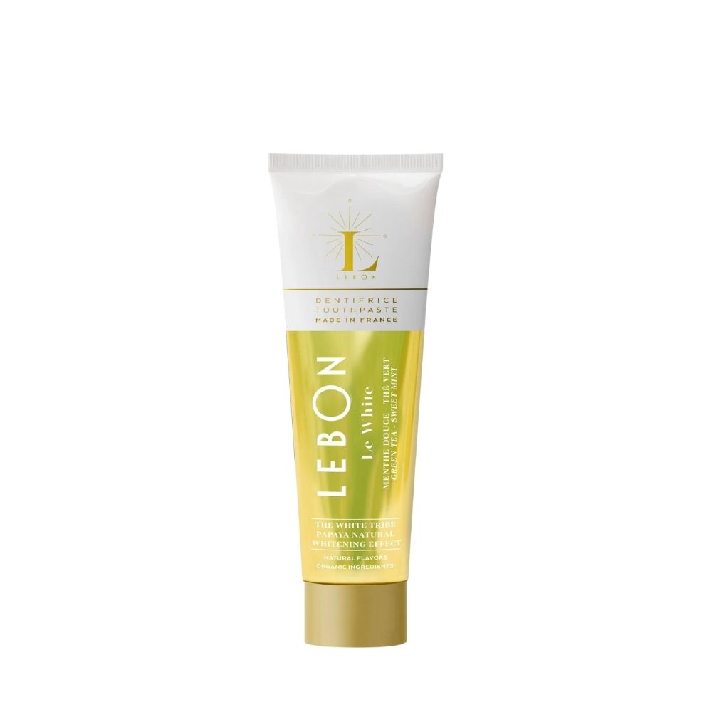 Le White Green Tea-Sweet Mint Toothpaste Travel Size 