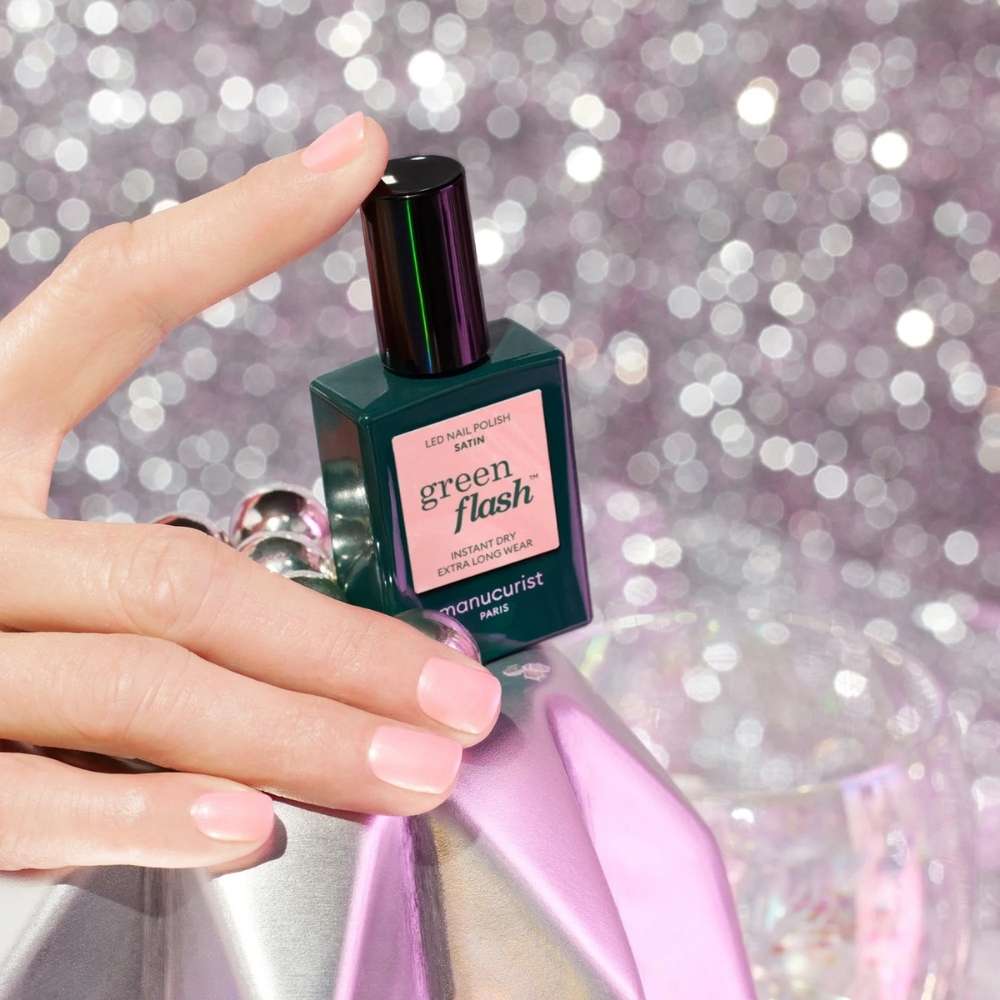 Green Flash Nail Polish Satin