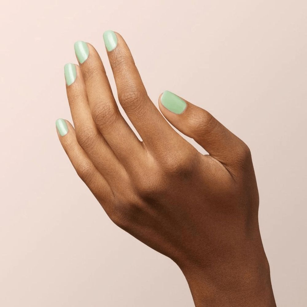 Green Nail Polish Mint