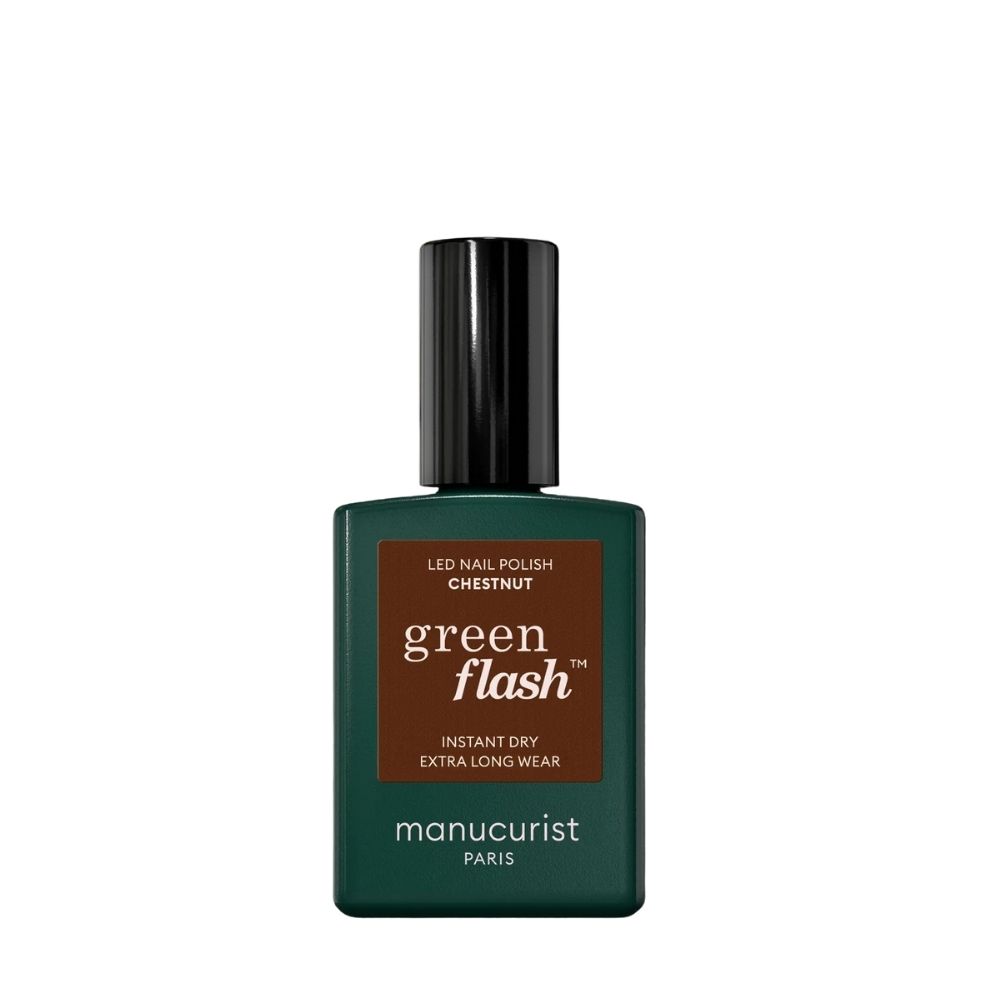 Green Flash Nail Polish Chestnut 