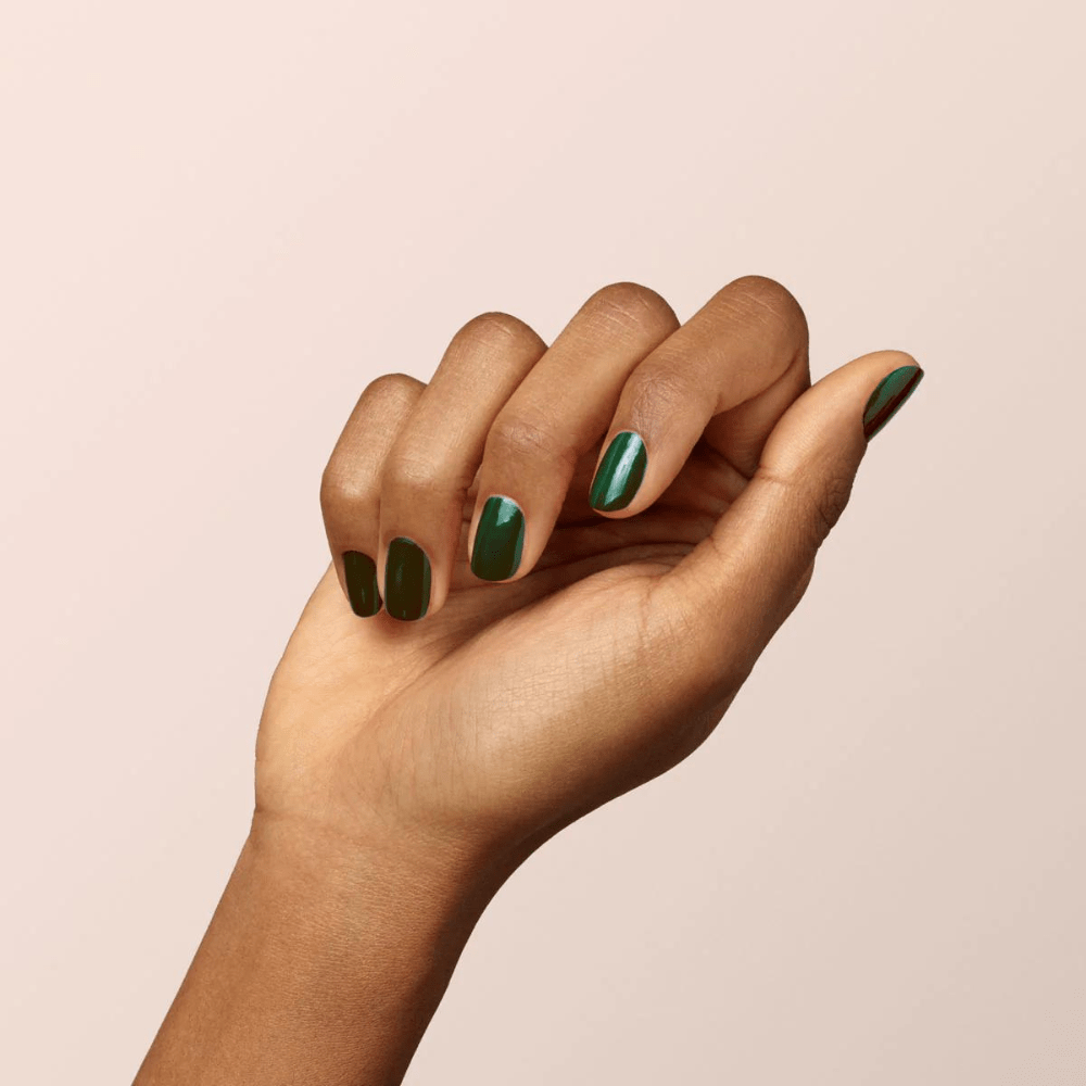 Green Nail Polish Emerald 