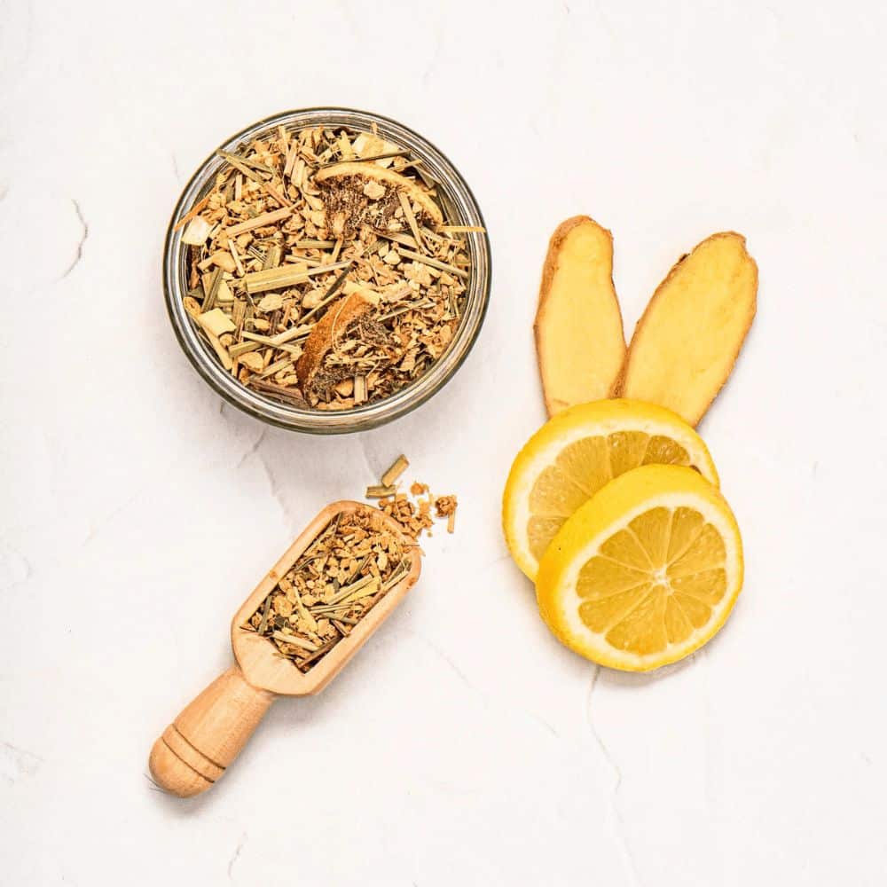 Flu Buster Tea Lemon & Fiery Ginger