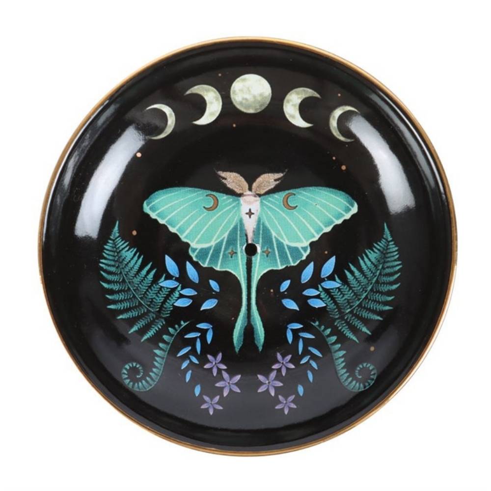 "Luna Moth" smoking plate