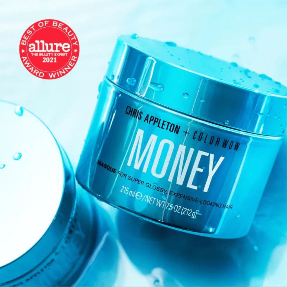 Money Masque for super glossy, expensive-looking hair 