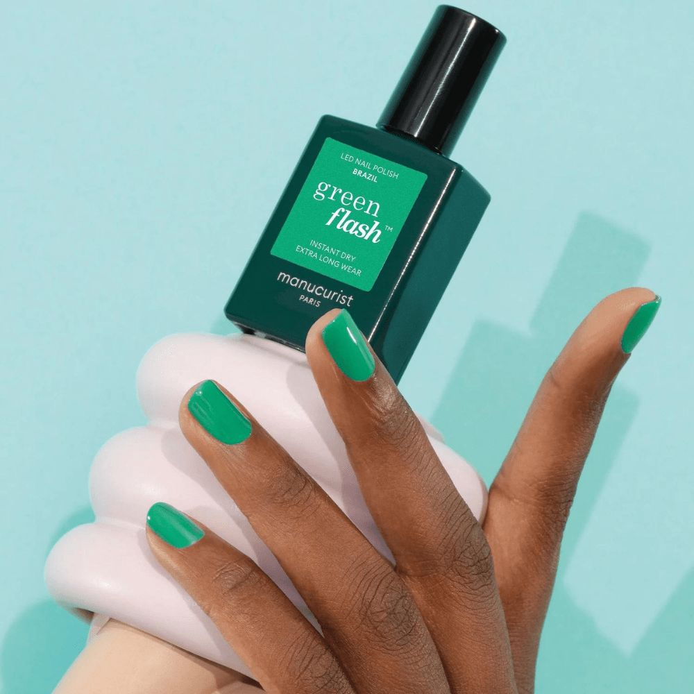 Green Nail Polish Brazil 