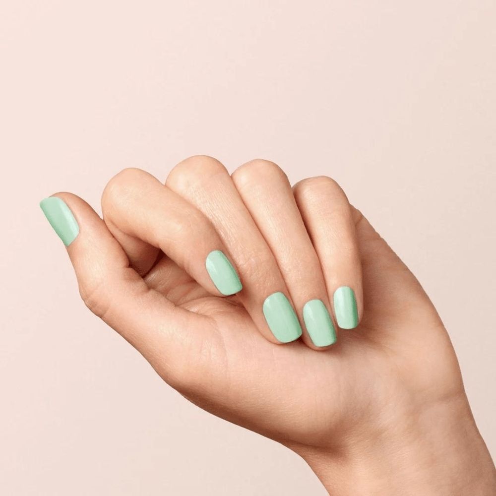 Green Nail Polish Mint 