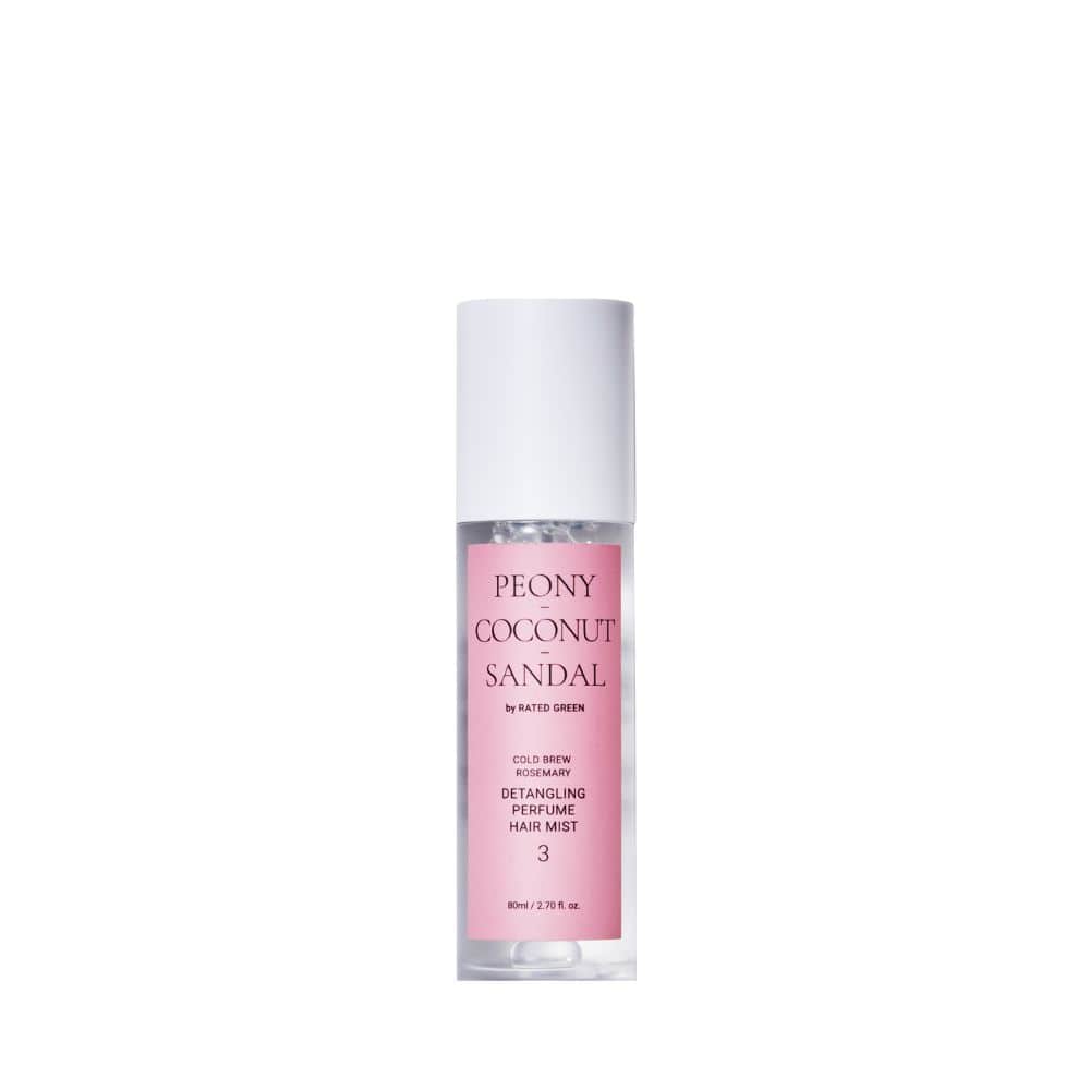 03 Detangling Perfume Hair Mist Peony Coconut Sandal