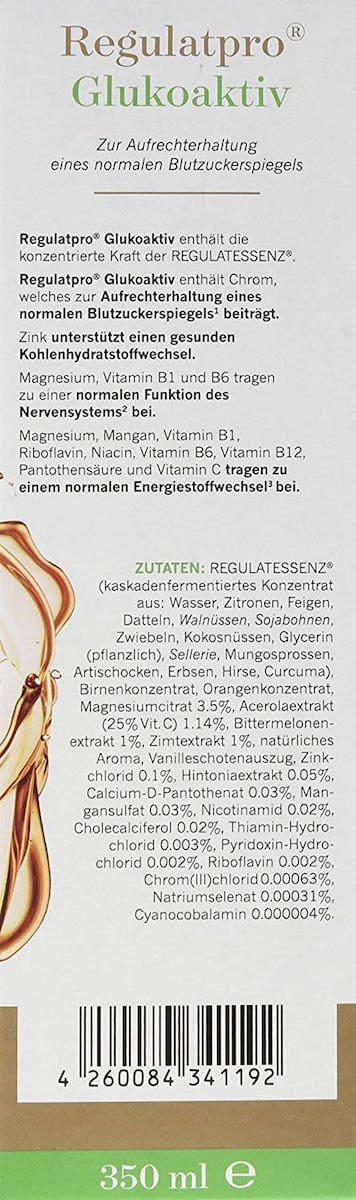 Regulatpro Glukoaktiv | Dr. Niedermaier 