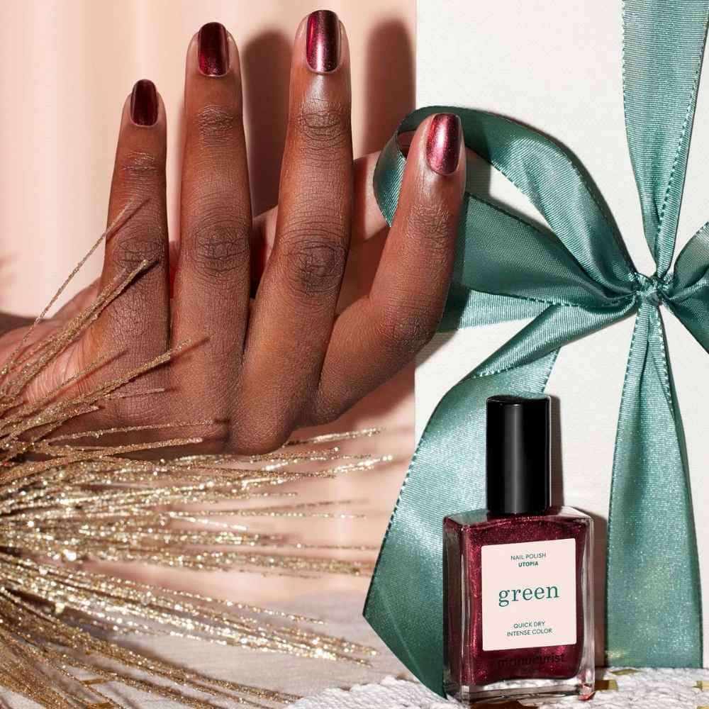 Green Nail Polish Utopia