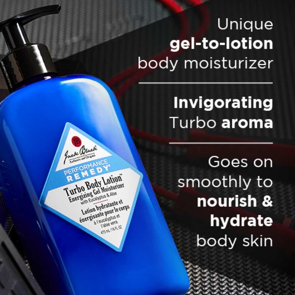 Turbo Body Lotion Energizing Gel Moisturizer 